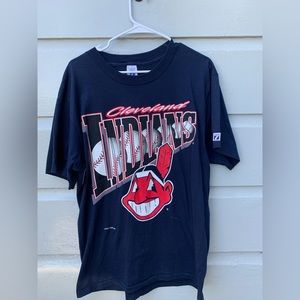 1995 Cleveland Indians baseball t shirt
